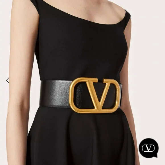 VALENTINO VLogo Signature reversible belt